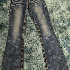 Affliction Indigo Boot Cut Jeans